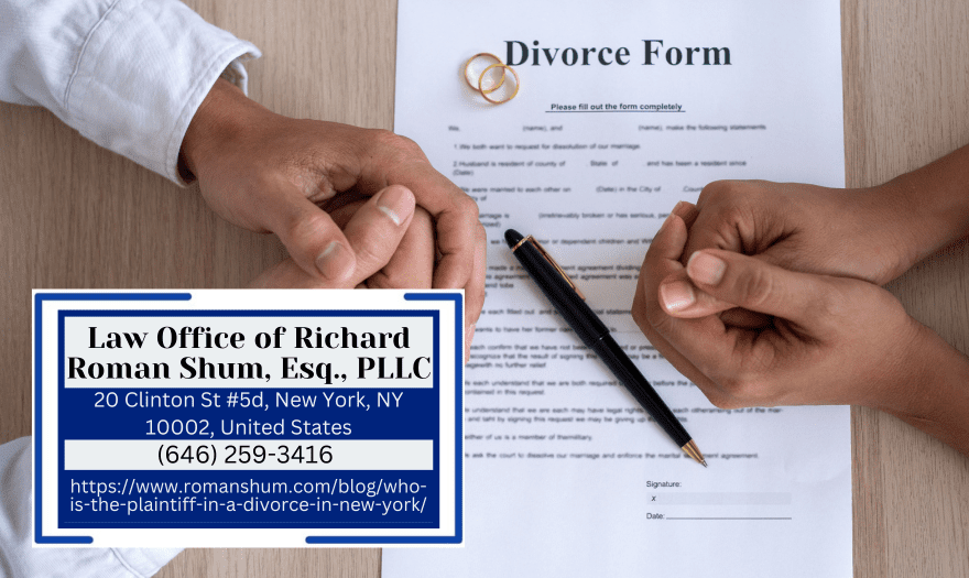 Who is the Plaintiff in a Divorce? - Updated Apr 2024